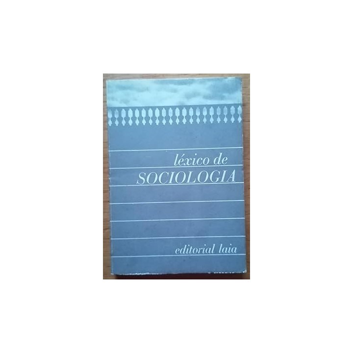 Léxico de sociología